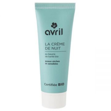 Crema de Noapte pentru Ten Uscat Avril, 50 ml