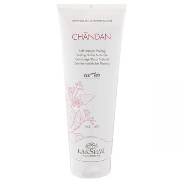 Exfoliant Facial cu Acizi de Fructe - Lakshmi Chandan Soft Natural Peeling, 250 ml