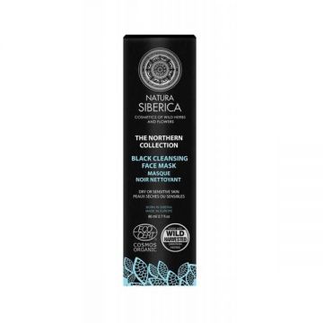 Masca Neagra Purificatoare The Northern Collection Natura Siberica, 80 ml