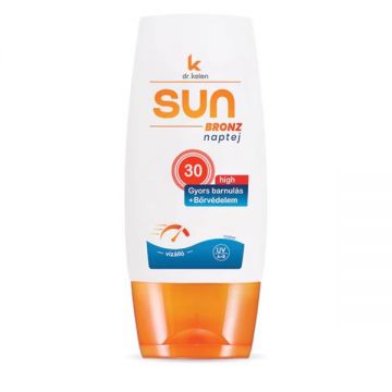 Lotiune Bronzanta cu Protectie Solara SPF30 - Dr. Kelen Sun, 100 ml