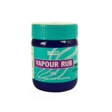 Crema pentru desfundarea cailor nazale Bell's Vapour Rub 3 ani + si adulti, 50g