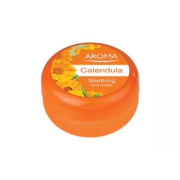 Crema de Fata Nutritiva cu Galbenele - Aroma Calendula Nourishing Cream, 75 ml