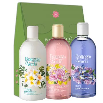 Set cadou femei, ingrijire corp, cu arome florale