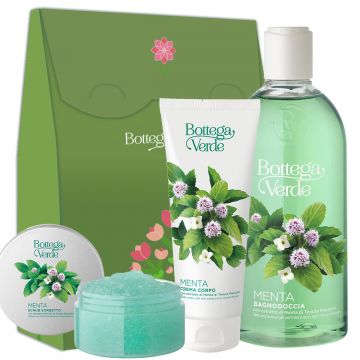 Set cadou femei ingrijire delicata cu extract de menta