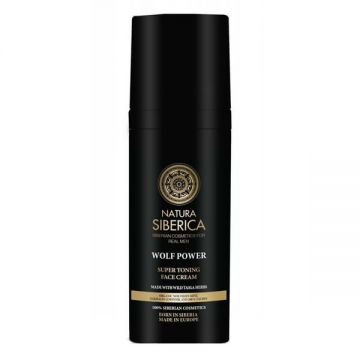 Crema de Fata Tonifianta pentru Barbati Wolf Power Natura Siberica, 50 ml