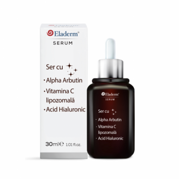 Ser cu Alpha Arbutin, Vitamina C lipozomala si Acid Hialuronic 30ml