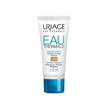 Crema hidratanta cu apa termala SPF 20 Uriage Eau Thermale, 40ml