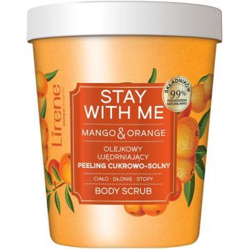 Scrub corporal Lirene Stay With Me cu extract de Mango & Portocala, 200g