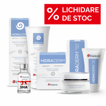 Pachet promotional Hidraderm 3+1 GRATIS