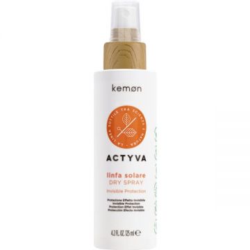 Spray cu Protectie Solara pentru Par - Kemon Actyva Linfa Solare Dry Spray, 125 ml