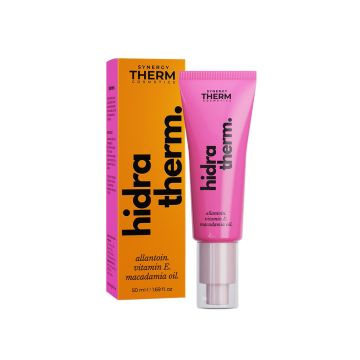 Crema hidratanta pentru fata si decolteu Hidra Therm Synergy Therm, 50 ml