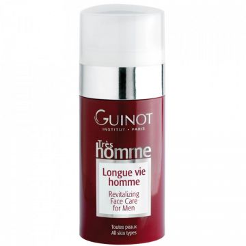 Crema de zi revitalizanta pentru barbati Guinot Longue Vie Homme, 50 ml (Concentratie: Crema, Gramaj: 50 ml)