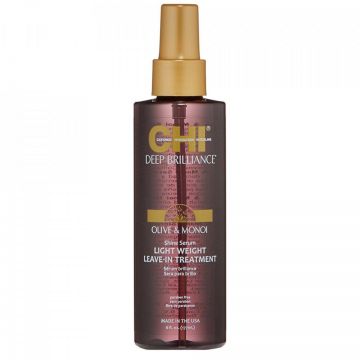 Tratament CHI, Deep Brilliance Light Weight Leave-In (Concentratie: Tratamente pentru par, Gramaj: 177 ml)