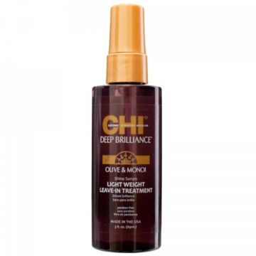 Tratament CHI, Deep Brilliance Light Weight Leave-In (Concentratie: Tratamente pentru par, Gramaj: 89 ml)