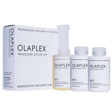 Kit Tratamente Par Vospit - OLAPLEX Traveling Stylist Kit 15 Aplicari