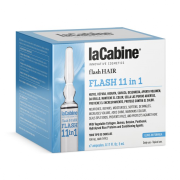 Fiole pentru par Flash Hair, 7 fiole x 5 ml, La Cabine