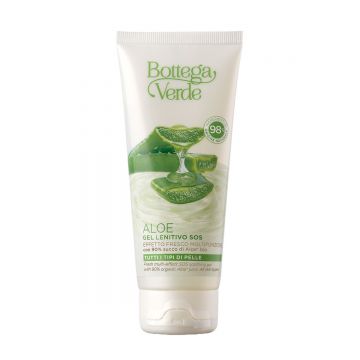 Gel calmant cu 90% suc de aloe vera bio