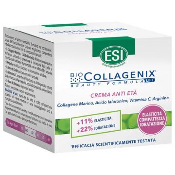 Crema Anti-Aging cu Colagen Marin, Acid Hialuronic, Vitamina C si Arginina - ESI Biocollagenix, 50 ml
