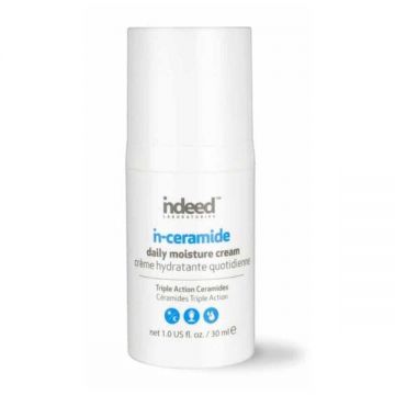 Crema Hidratanta cu Ceramide pentru Ten Sensibil sau Uscat - Indeed Labs In-Ceramide Daily Moisture Cream, 30 ml
