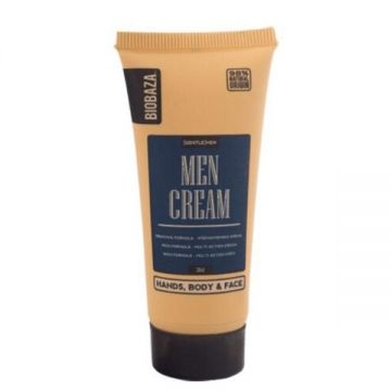 Crema Naturala Universala pentru Barbati - Biobaza Men Cream Hands, Body&Face, 30 ml