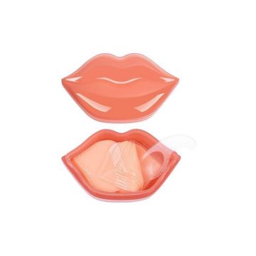 Masca pentru buze, Ushas, Lip Mask, Peach, 22 bucati