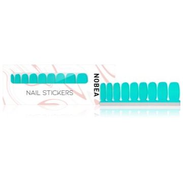 NOBEA Accessories Nail File folii autocolante pentru unghii Blue shine