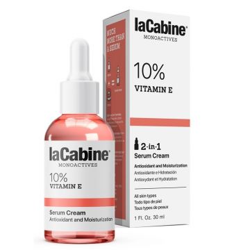 Ser-crema hidratant 10% Vitamina E Monoactives La Cabine, 30 ml