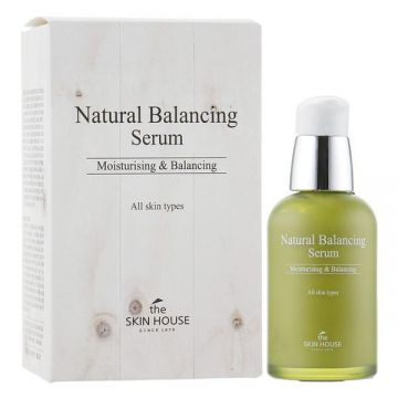 SHORT LIFE - Ser de Fata pentru Toate Tipurile de Ten - The Skin House Natural Balancing Serum Moisturizing&Balancing, 50 ml
