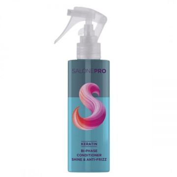 Spray balsam bifazic pentru par deteriorat Keratin Salone Pro Unic Professional, 200 ml