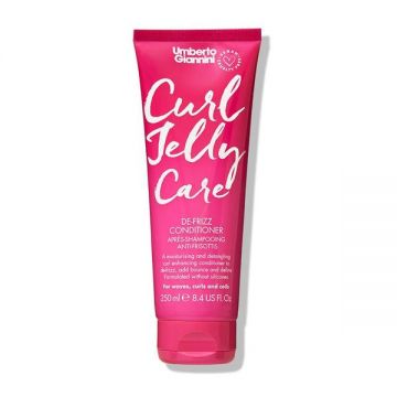 Balsam Anti-Frizz pentru Par Cret - Umberto Giannini Curl Jelly Care, 250 ml