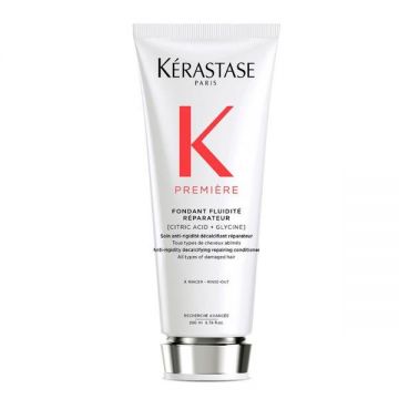 Balsam de Par Decalcifiant Reparator pentru Toate Tipurile de Par Deteriorat - Kerastase Premiere Anti-Rigidity Decalcifying Repairing Conditioner, 200 ml