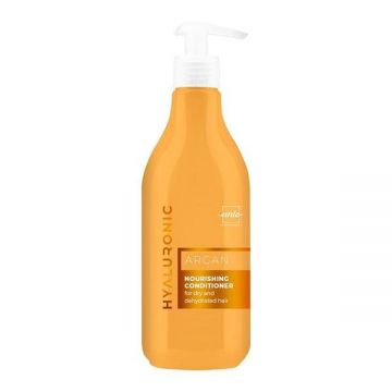 Balsam hranitor cu ulei de argan pentru par uscat Argan Hyaluronic Unic Professional, 500 ml