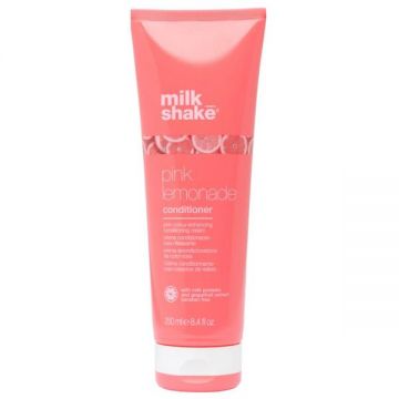 Balsam Nuantator pentru Par Blond - Milk Shake Pink Lemonade Conditioner, 250 ml