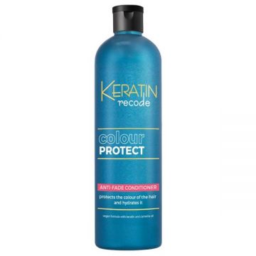 Balsam pentru Protectia Culorii Parului - Keratin Recode Colour Protect Anti-Fade Conditioner, 400 ml