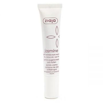 Crema Antirid pentru Ochi 50+ - Ziaja Jasmine Eye Cream Anti-Wrinkle, 15 ml