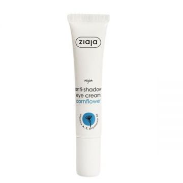 Crema de Ochi Anticearcan cu Albastrele - Ziaja Anti-Shadow Eye Cream Cornflower, 15 ml