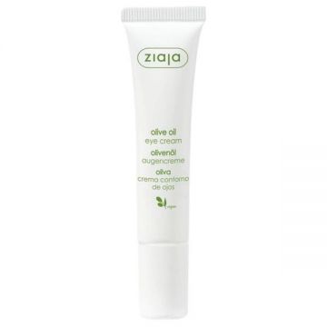 Crema de Ochi cu Ulei de Masline - Ziaja Olive Oil Eye Cream, 15 ml