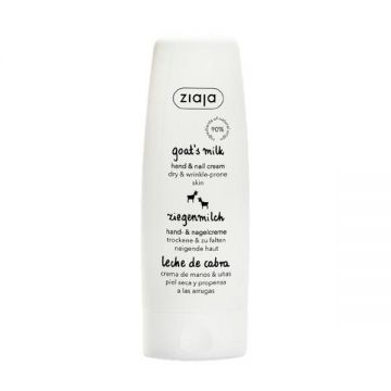 Crema pentru Maini si Unghii cu Lapte de Capra - Ziaja Goat`s Milk Hand & Nail Cream, 80 m