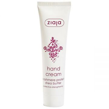 Crema pentru Maini - Ziaja Cashmere Protein Shea Butter Hand Cream, 100 ml