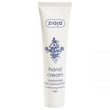 Crema pentru Maini - Ziaja Ceramides Hand Cream Nourishing-Regenerating, 100 ml