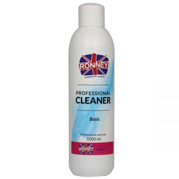 Degresant pentru unghii Cleaner Plus, Ronney BASIC art RN 00527, 1000 ml