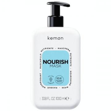 Masca de Hidratare pentru Par Fragil si Uscat - Kemon Care Nourish Mask, 1000 ml