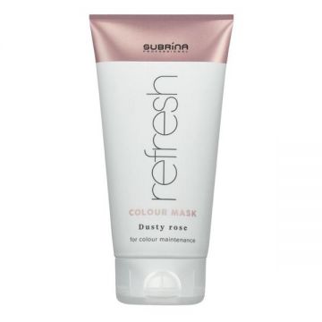 Masca Nuantatoare pentru Reimprospatarea Culorii - Subrina Professional Refresh Colour Mask, nuanta Dusty Rose, 150 ml