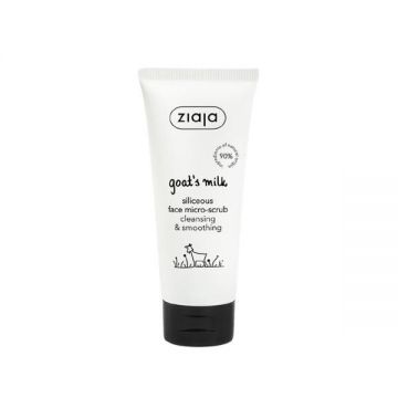 Scrub Microcristalin cu Siliciu pentru Fata cu Lapte de Capra - Ziaja Goat`s Milk Siliceous Face Micro-Scrub, 75 ml