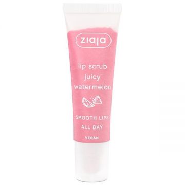 Scrub pentru Buze cu Pepene Verde - Ziaja Lip Scrub Juicy Watermelon, 12 ml