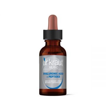 Ser cu acid hialuronic si peptide Dr. Kraut 30 ml