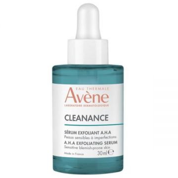 Ser exfoliant cu Aha Cleanance, Avene, 30 ml