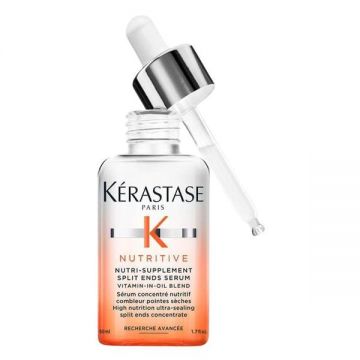 Serum Nutritiv pentru Varfuri Despicate - Kerastase Paris Nutritive Nutri-Supplement Split Ends Serum, 50 ml