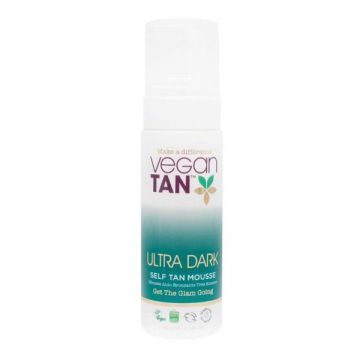 Spuma Autobronzanta Vegana - Vegan Tan Self-Tan Mousse Ultra Dark, 150 ml
