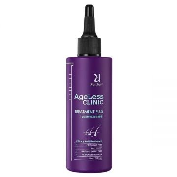 Tratament Impotriva Incaruntirii si Caderii Parului - Rut Hair AgeLess Clinic Treatment Plus, 210 ml